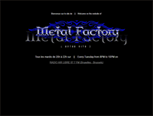 Tablet Screenshot of metalfactory.be